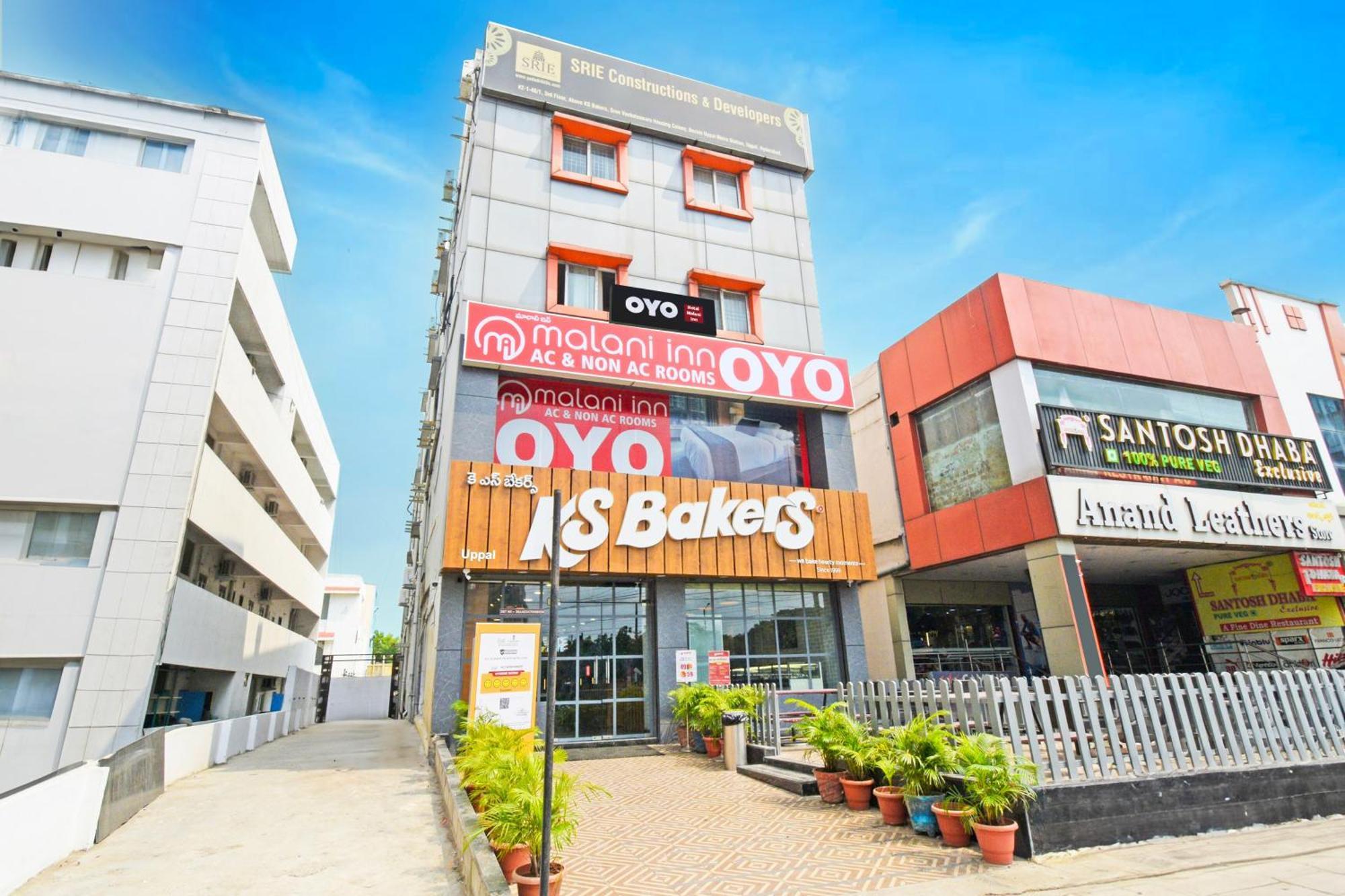 Hotel O Malani Inn Hyderabad Exterior foto